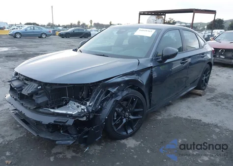 2025 Honda Civic Hybrid Sport/Sport Touring z USA, uszkodzony, nr VIN 2HGFE4F88SH344451